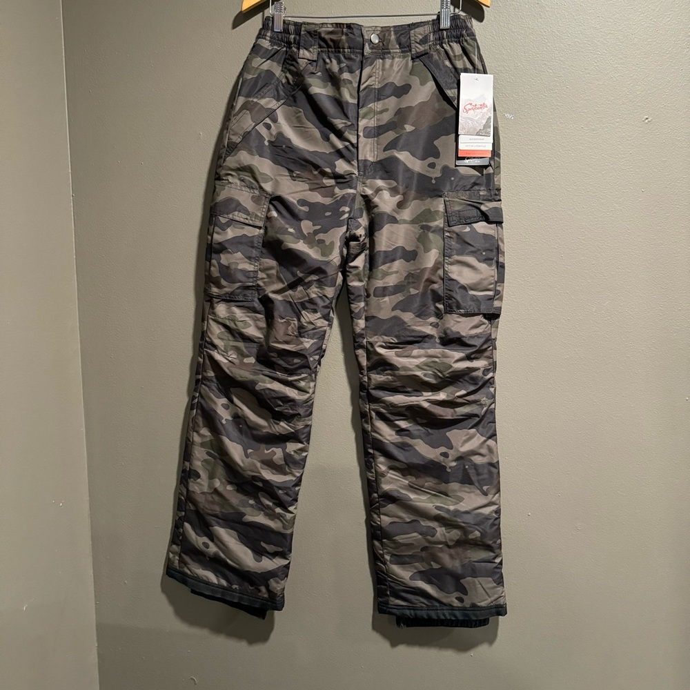 Sportscaster Camo Waterproof Outdoor Pant Size Small